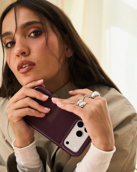 Phone Case Chunky Magsafe Compatible Bordeaux iPhone 18 Pro