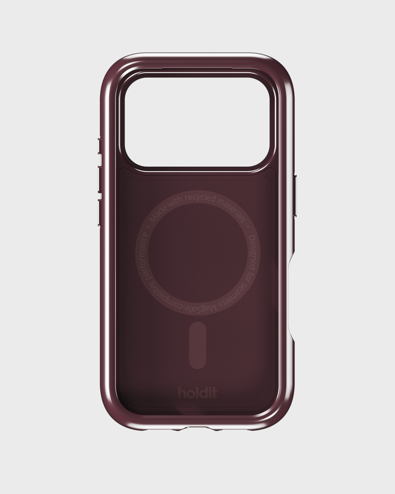 Phone Case Chunky Magsafe Compatible Bordeaux iPhone 18 Pro/17 Pro