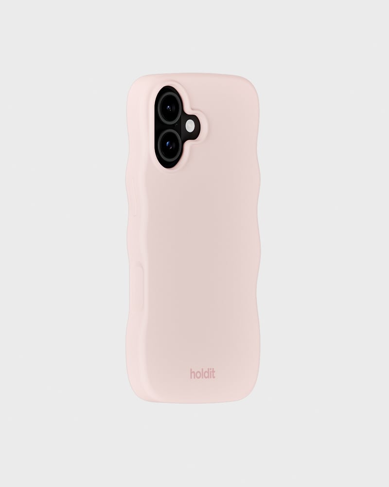 Phone Case Wavy Silicone Ballerina Pink iPhone 17