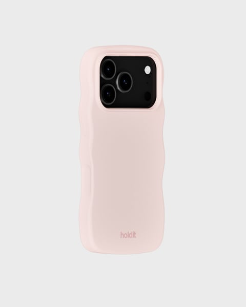 Phone Case Wavy Silicone Ballerina Pink iPhone 17 Pro