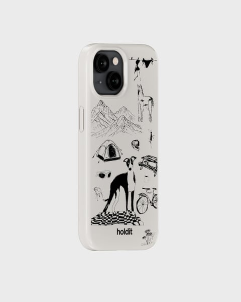 Phone Case Graphic MagSafe Compatible Wool Gray iPhone 13