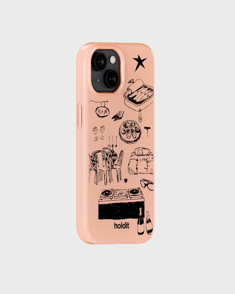 Phone Case Graphic MagSafe Compatible Bare Pink iPhone 16e
