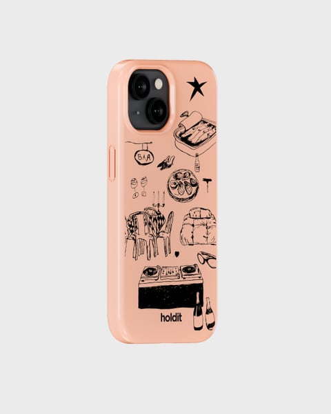 Phone Case Graphic MagSafe Compatible Bare Pink iPhone 13