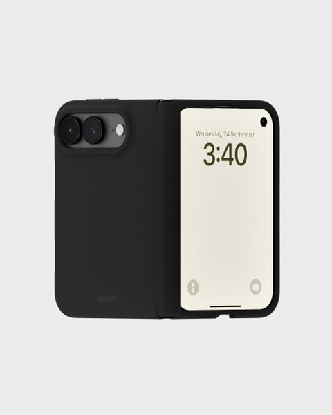 Phone Case Silicone Black iPhone Duo