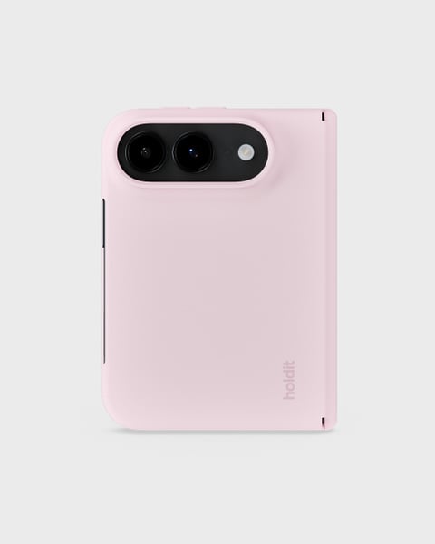 Phone Case Silicone Pale Pink iPhone Duo