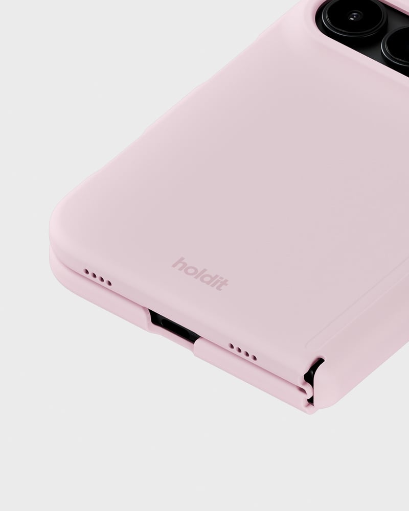 Phone Case Silicone Pale Pink iPhone Duo