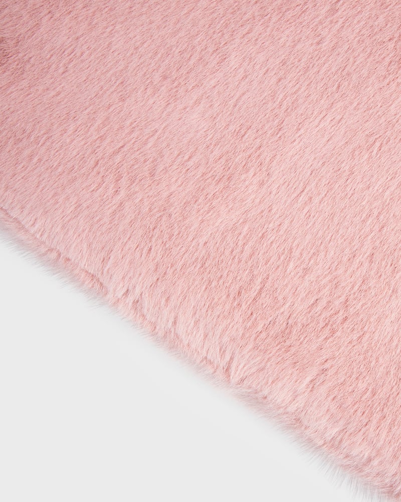 Faux Fur Pink Laptop Case 14"