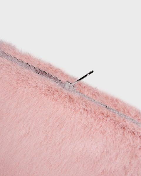 Faux Fur Pink Laptop Case 14"
