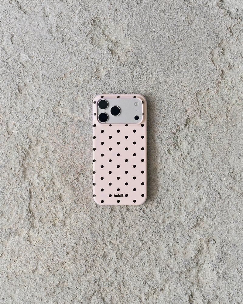 Phone Case Printed Pink Dot iPhone 13 - Holdit
