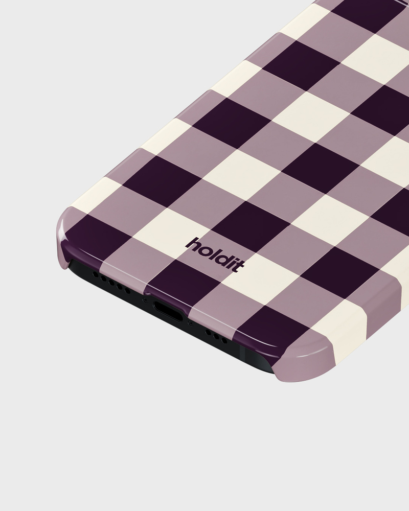 Phone Case Printed Midnatt Check iPhone 13