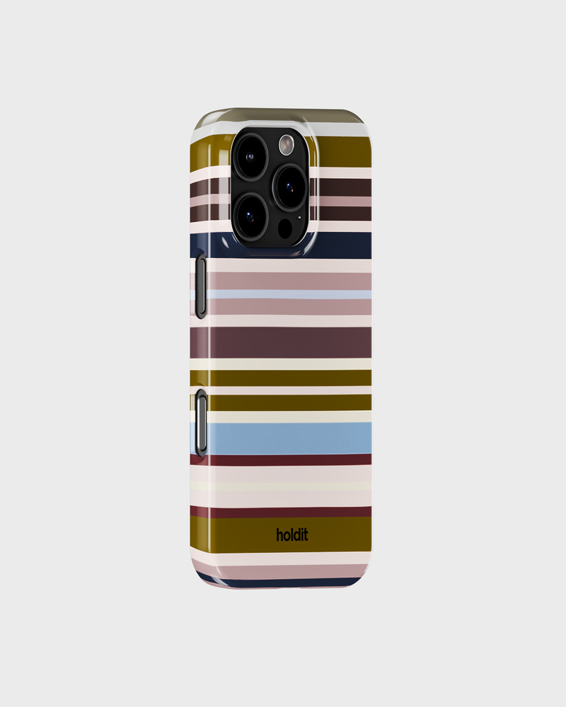 Phone Case Printed Retro Stripe iPhone 16 Pro