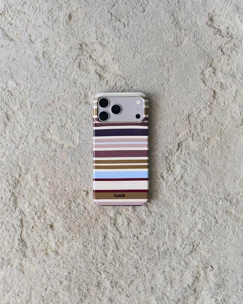 Phone Case Printed Retro Stripe iPhone 16 Pro