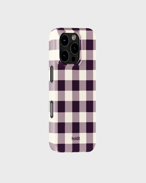 Phone Case Printed Midnatt Check iPhone 16 Pro Max