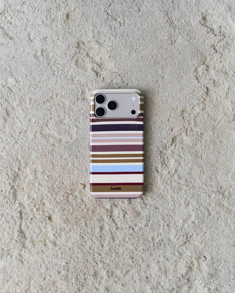 Phone Case Printed Retro Stripe iPhone 17