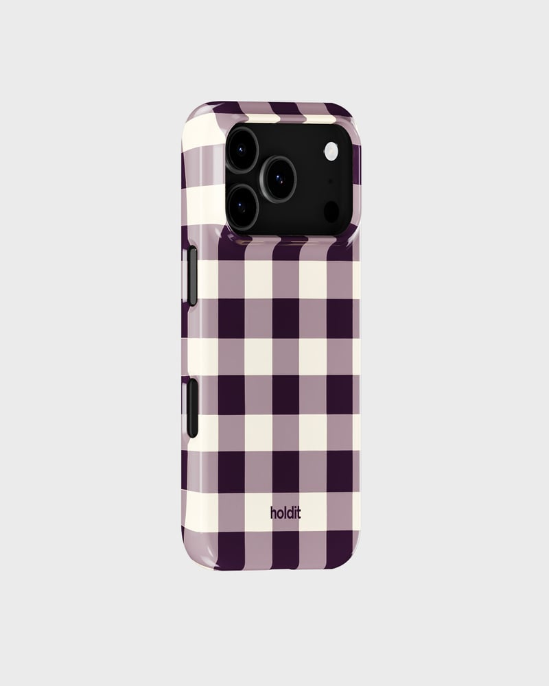 Phone Case Printed Midnatt Check iPhone 17 Pro Max