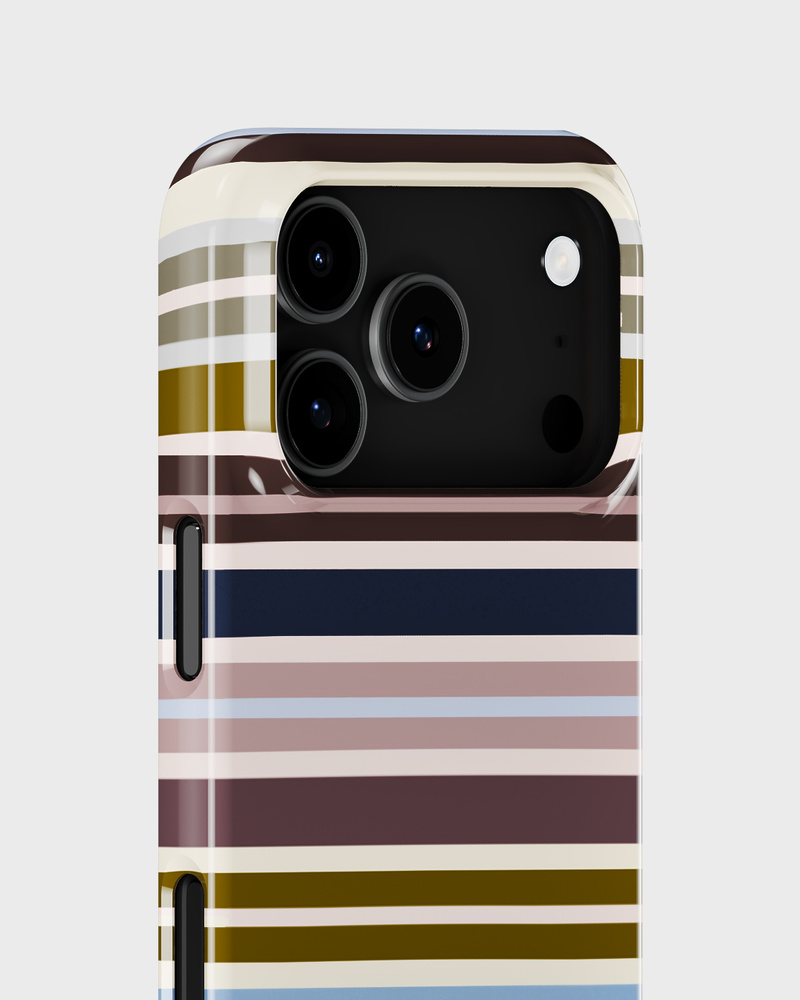 Phone Case Printed Retro Stripe iPhone 17 Pro Max