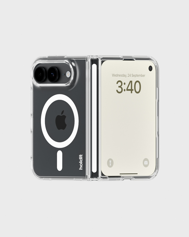 Phone Case Transparent Magsafe Compatible White / Transparent iPhone Duo