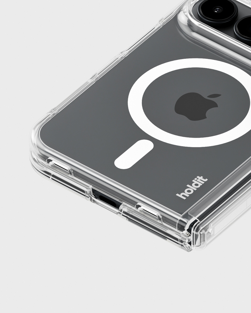 Phone Case Transparent Magsafe Compatible White / Transparent iPhone Duo