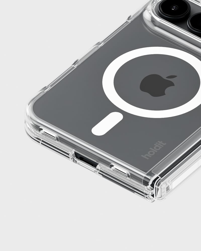 Phone Case Transparent Magsafe Compatible White / Transparent iPhone Duo