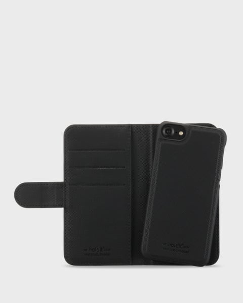 Wallet Case Magnet Black iPhone SE 2020