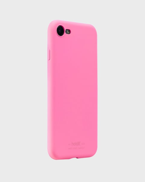 Phone Case Silicone Bright Pink iPhone 7