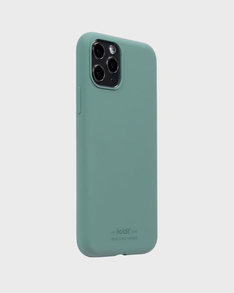 Phone Case Silicone Moss Green iPhone 11 Pro