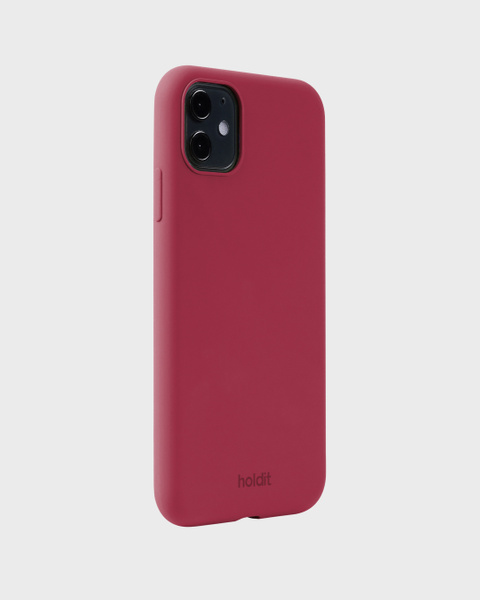 Phone Case Silicone Red Velvet iPhone 11
