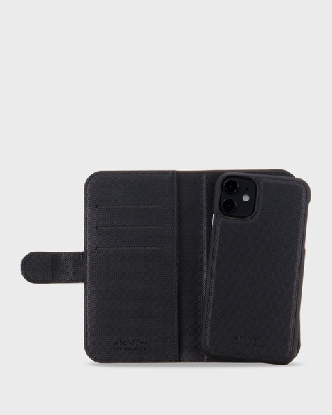 Wallet Case Magnet Black iPhone XR