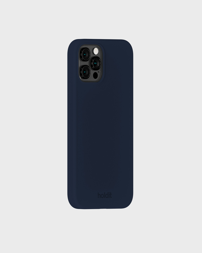 Phone Case Silicone Midnight Blue iPhone 12 Pro