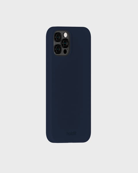 Phone Case Silicone Midnight Blue iPhone 12 Pro