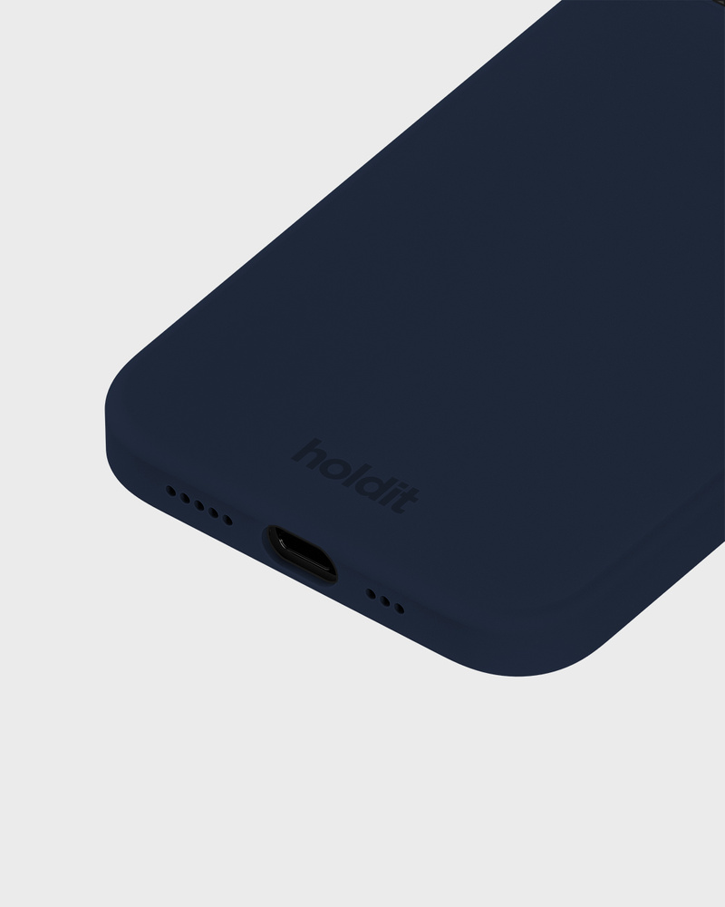 Phone Case Silicone Midnight Blue iPhone 12 Pro