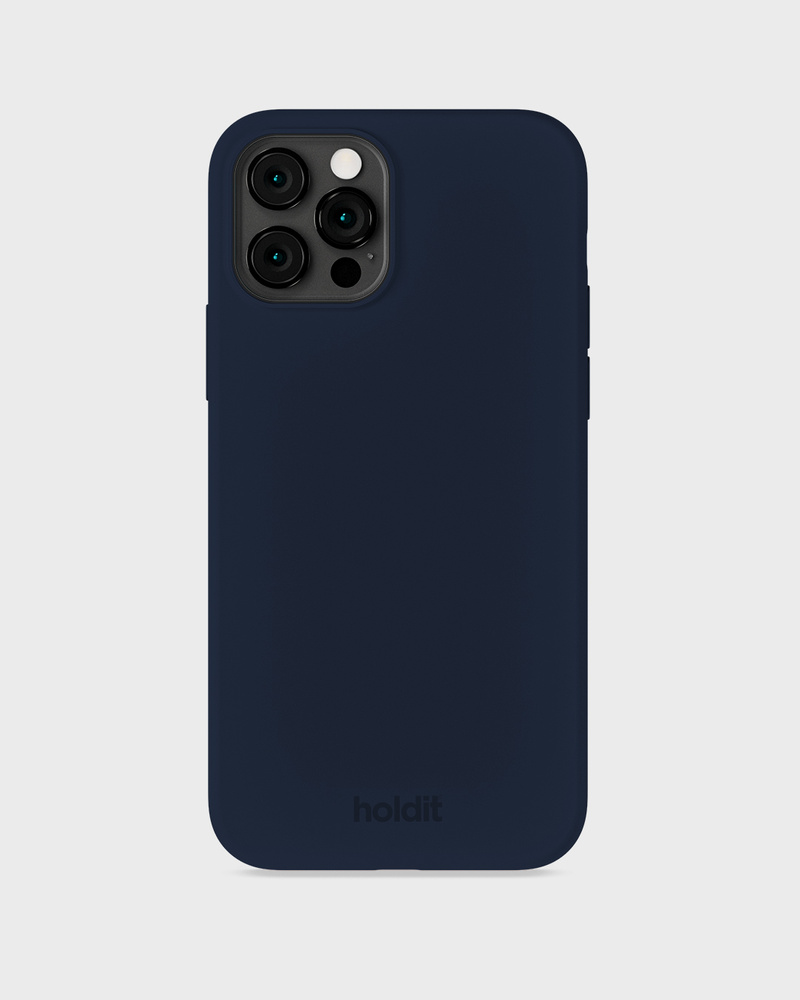 Phone Case Silicone Midnight Blue iPhone 12 Pro