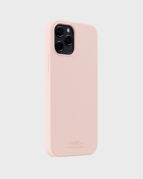 Phone Case Silicone Blush Pink iPhone 12