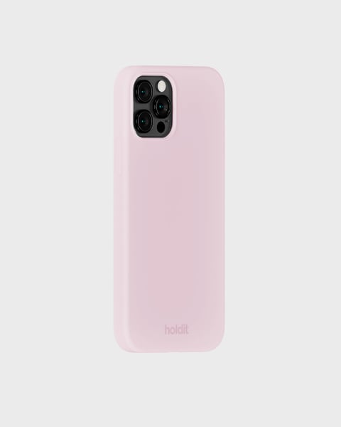 Phone Case Silicone Pale Pink iPhone 12 Pro