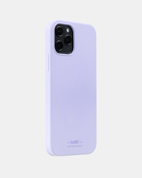 Phone Case Silicone Lavender iPhone 12