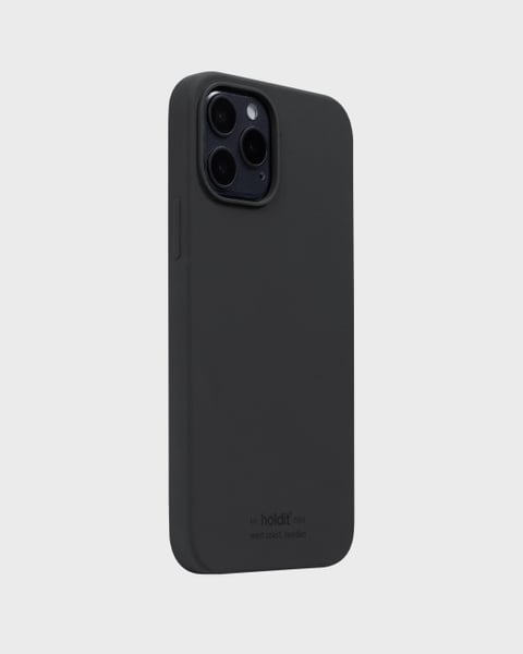 Phone Case Silicone Black iPhone 12