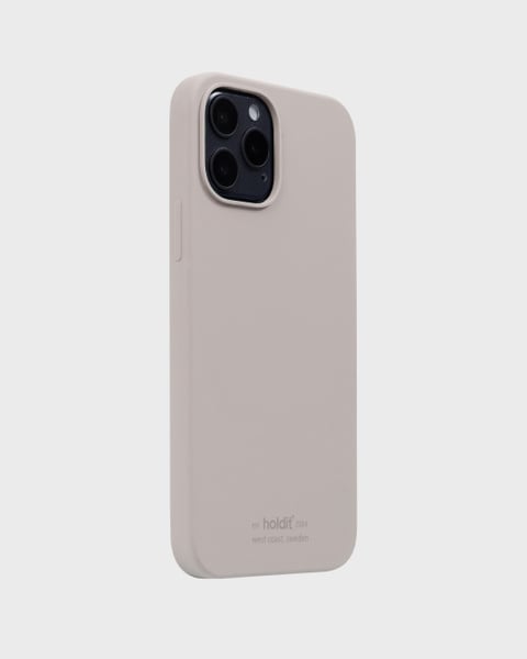 Phone Case Silicone Taupe iPhone 12 Pro