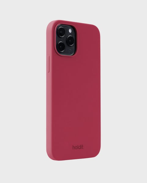 Phone Case Silicone Red Velvet iPhone 12 Pro