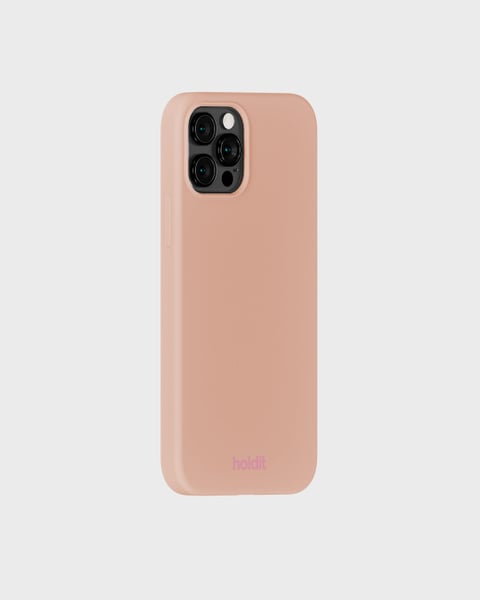 Phone Case Silicone Bare Pink iPhone 12
