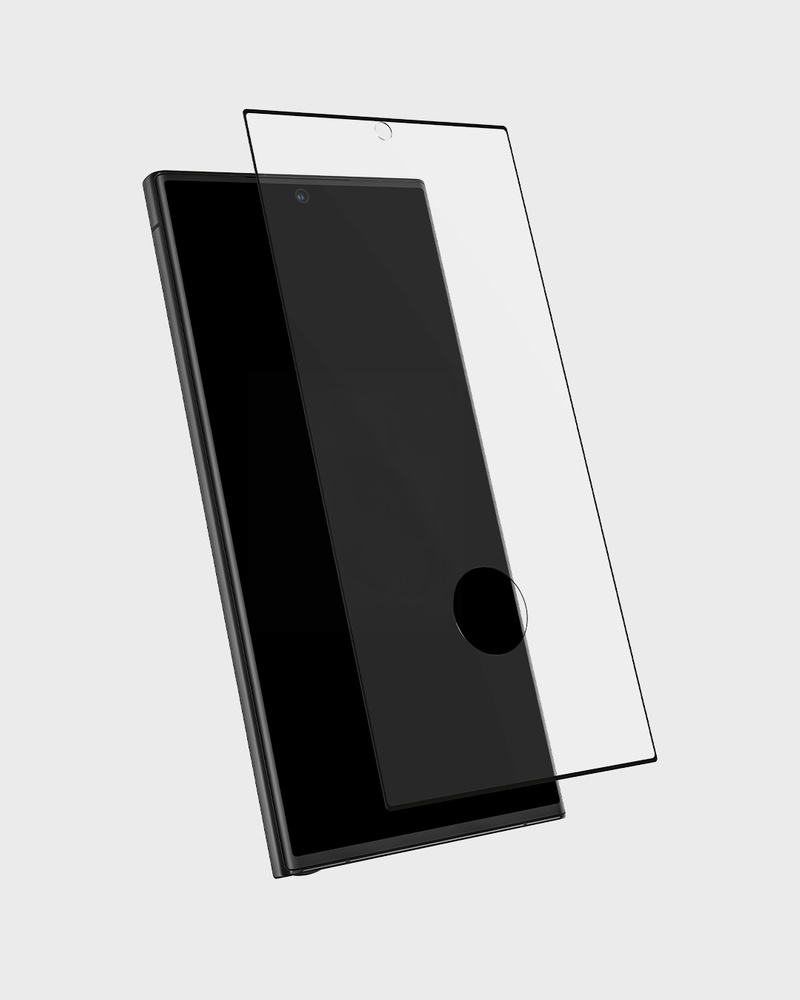 Tempered Glass Full Cover Black Frame Galaxy S23 Ultra
