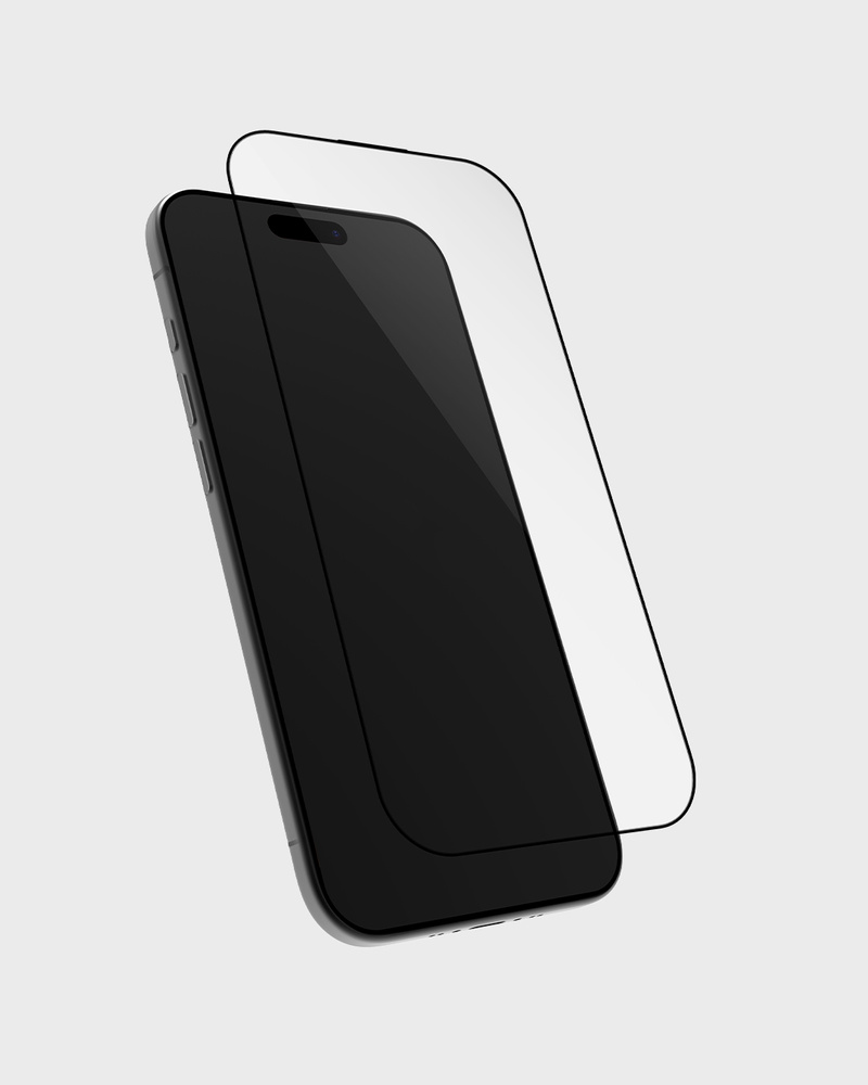 Tempered Glass Full Cover Black Frame iPhone 17 Air