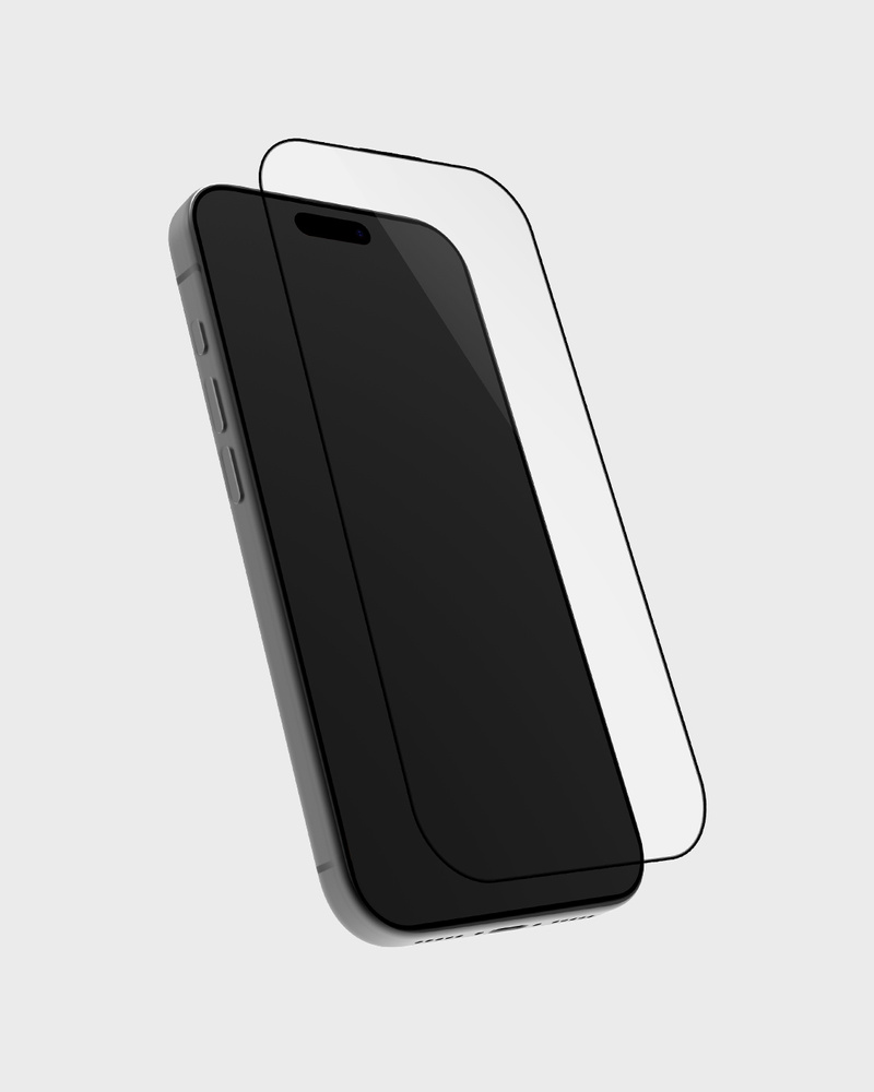 Tempered Glass Full Cover Black Frame iPhone 17 Pro
