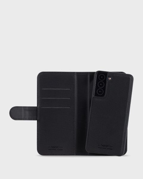 Wallet Case Magnet Black Galaxy S21