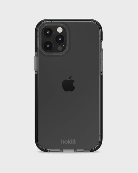Phone case Seethru Black iPhone 12 Pro