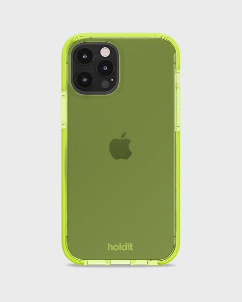 Phone case Seethru Acid Green iPhone 12 Pro