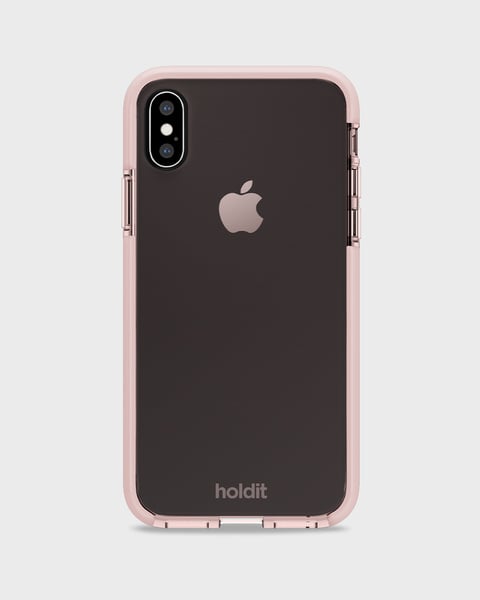 Phone case Seethru Blush Pink iPhone Xs