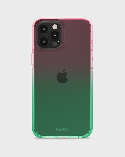 Phone case Seethru Gradient Grass Green/Bright Pink iPhone 12 Pro Max