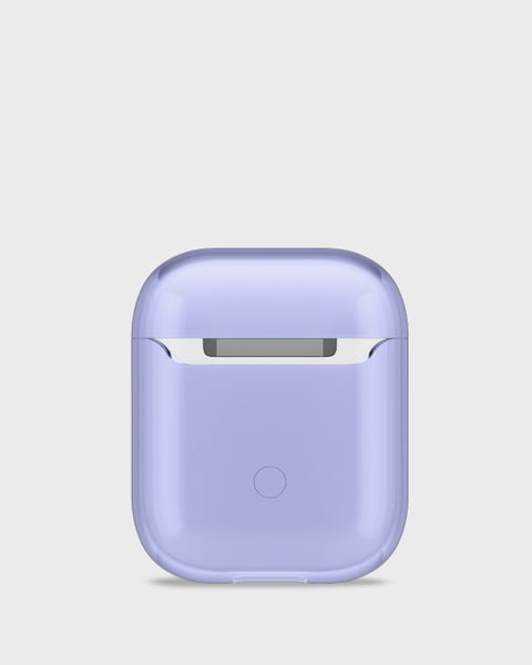 AirPods Case Seethru Lavender AirPods 1&2