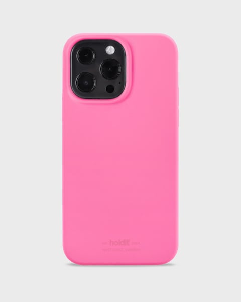 Phone Case Silicone Bright Pink iPhone 13 Pro