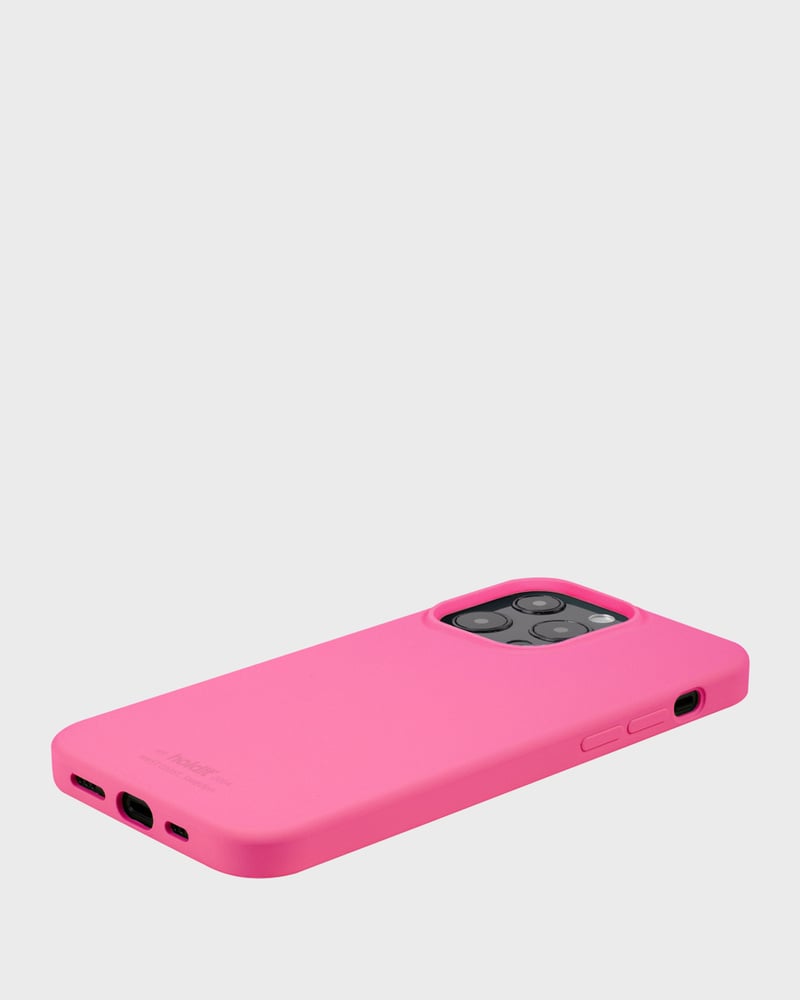 Phone Case Silicone Bright Pink iPhone 13 Pro